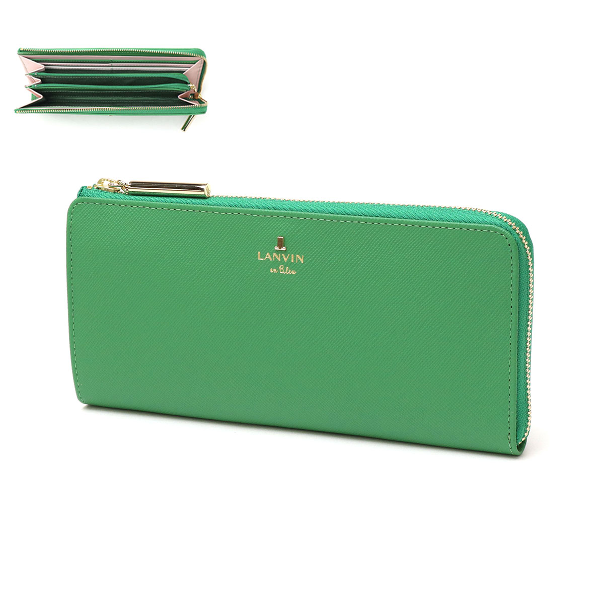 LANVIN en Bleu 最大51%☆3/8限定 ランバンオンブルー 長財布