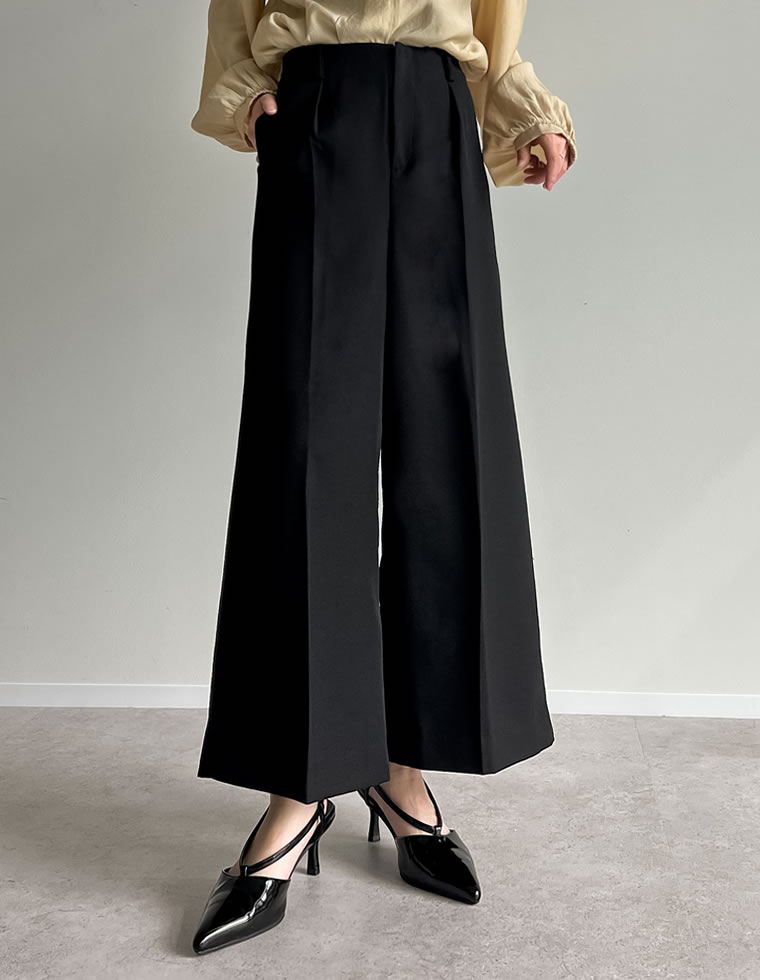 Re:EDIT（リエディ） パンツ ガウチョパンツ レディース 3色 低身長 高