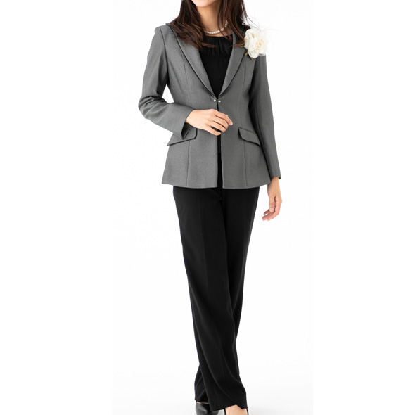 フォーマル レディース 7号 9号 スカート パンツ2ボトムスーツ