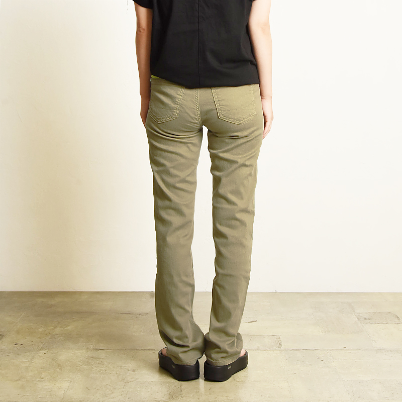 SOMETHING（サムシング） クール サマー ストレート 美脚 デニムパンツ