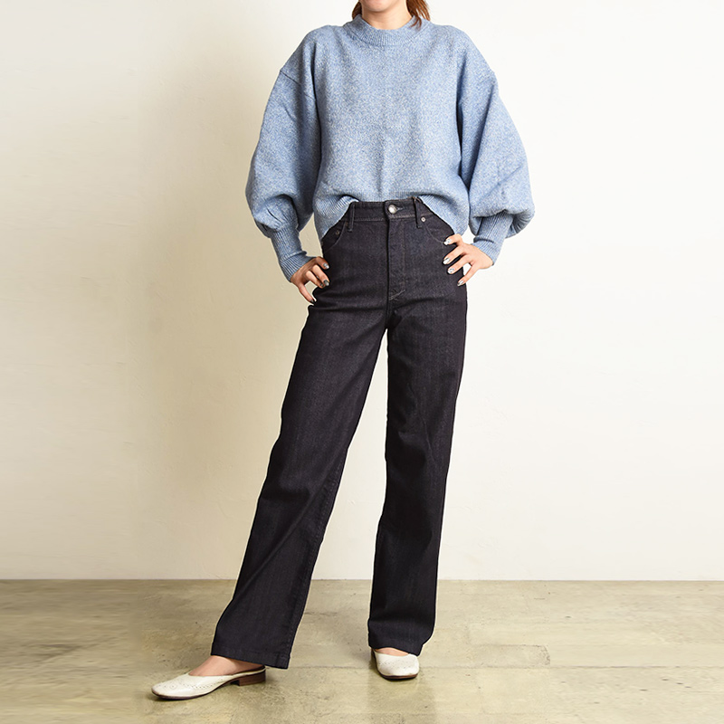 YANUK（ヤヌーク） 裾上げ無料 リリス LILITH ワイドストレート デニム