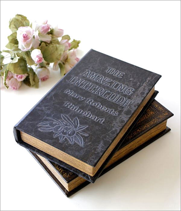 本型小物入れ ブック型 収納ボックス 洋書 宝箱 シークレットボックス