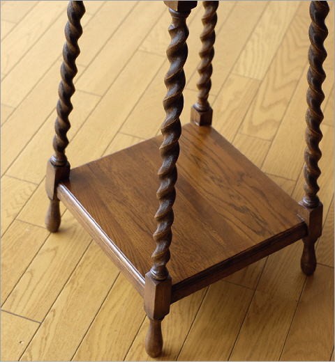 花台 木製 おしゃれ 室内 玄関 アンティーク フラワースタンド 花瓶台