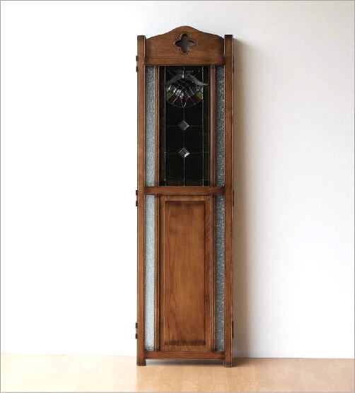 パーテーション パーティション ステンドグラス 衝立 ついたて 木製