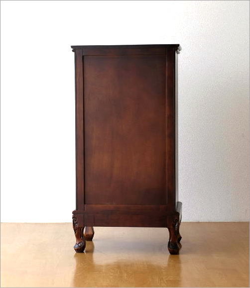 アンティーク 家具 収納 チェスト 収納家具 タンス たんす 猫脚 完成品