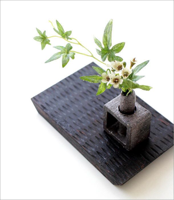 花器 花入れ フラワースタンド 花瓶 花びん おしゃれ 陶器 小さめ