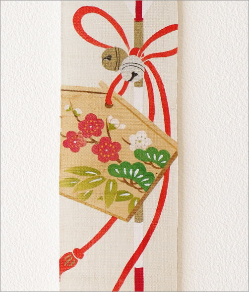 タペストリー 和風 おしゃれ 縦長 縦型 細い 壁掛け 玄関 壁飾り 自然