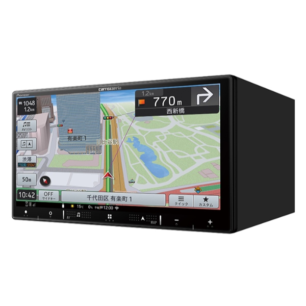 カーナビ パイオニア カロッツェリア 楽ナビ AVIC-RZ521 7V型HD/TV
