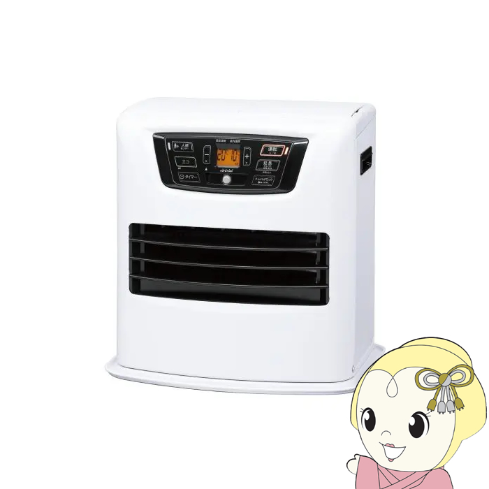 TOYOTOMI（トヨトミ） FF式石油ストーブ FF-3624-W ホワイト 石油