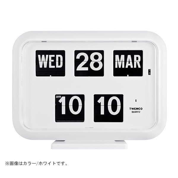 TWEMCO トゥエンコ 置き掛け兼用時計 パタパタカレンダー時計 パタパタ