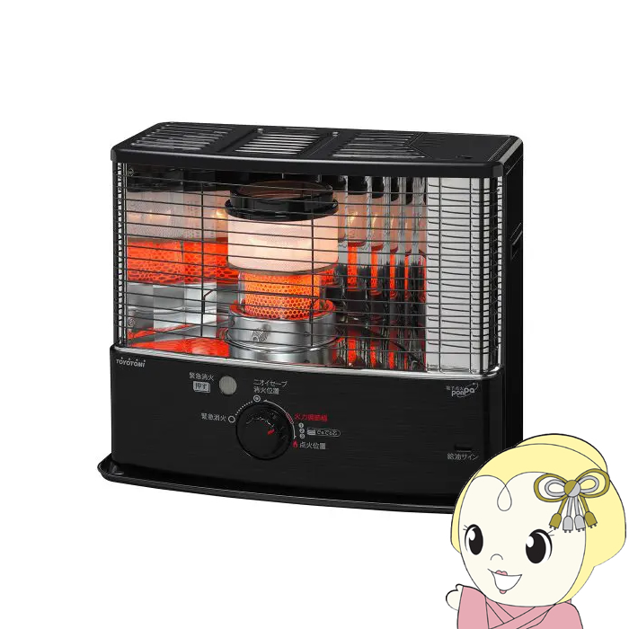 TOYOTOMI（トヨトミ） 石油ストーブ ダブルクリーン 木造10畳/鉄筋13畳