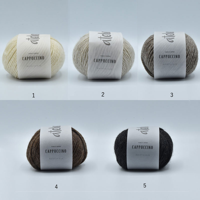 アトリエ K'sK 岡本啓子 かぎ針編み 手編みキット モチーフつなぎの衿