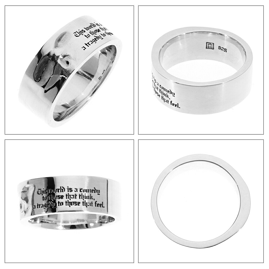 Dr MONROE（ドクターモンロー） フロー スカル メッセージ シルバー