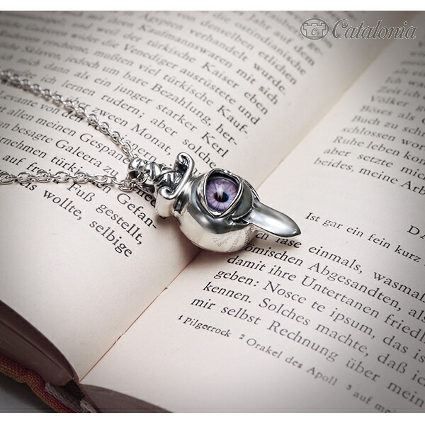 Catalonia 義眼 ペンダントトップ 全5色 短剣 目玉 チェーンなし