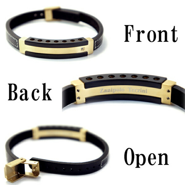 Zanipolo Terzini（ザニポロ タルツィーニ） レザーブレスレット