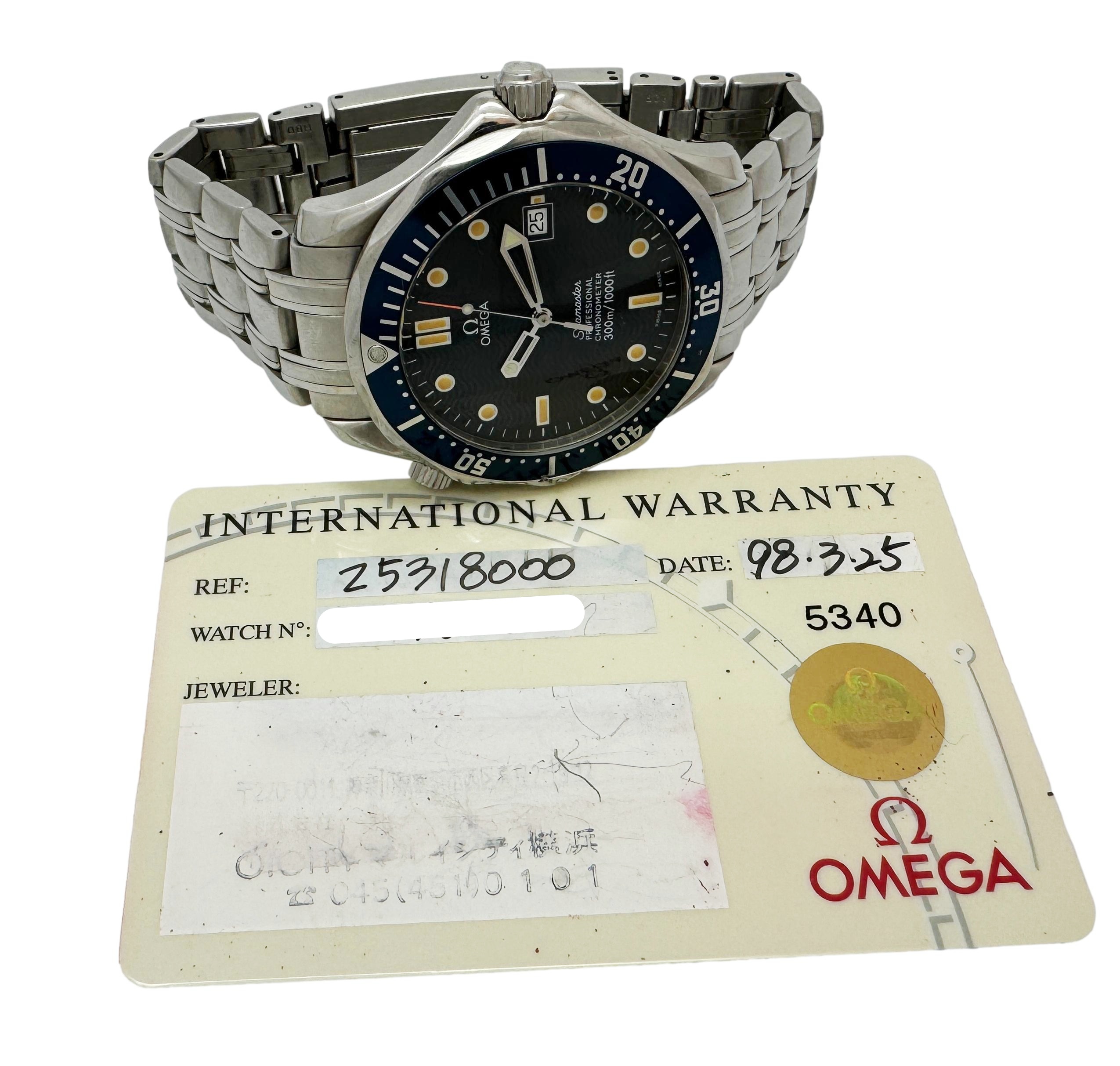 OMEGA（オメガ） シーマスター プロフェッショナル 300M 2531.80 中古