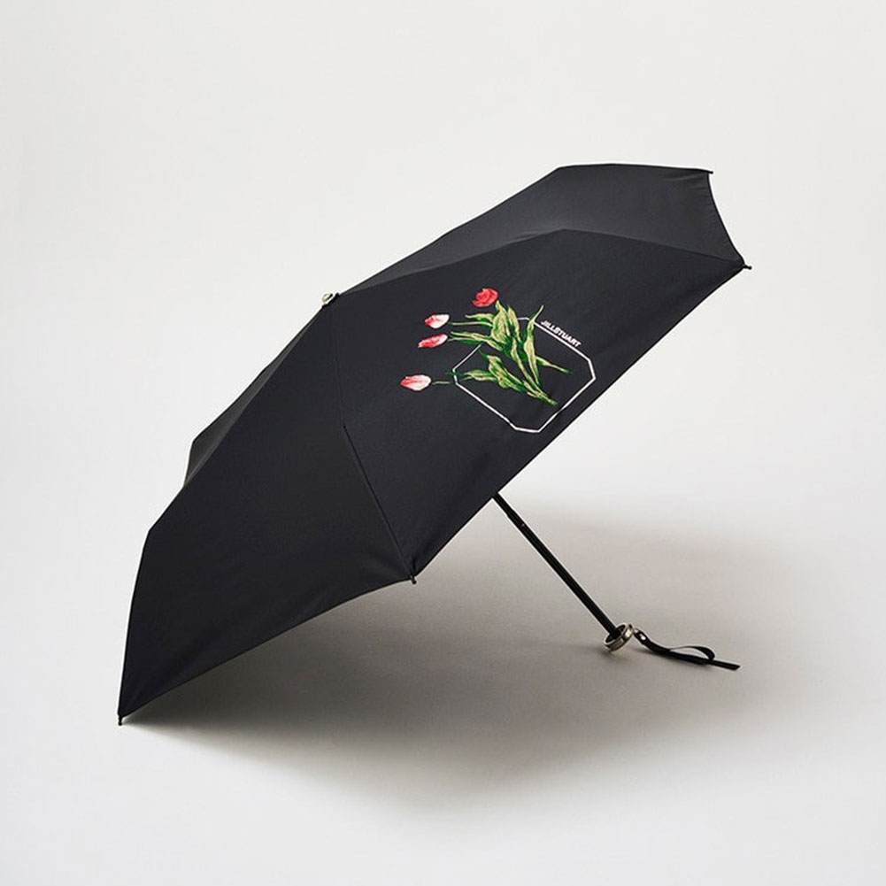 JILL STUART（ジルスチュアート） チューリップ柄 刺しゅう 折りたたみ