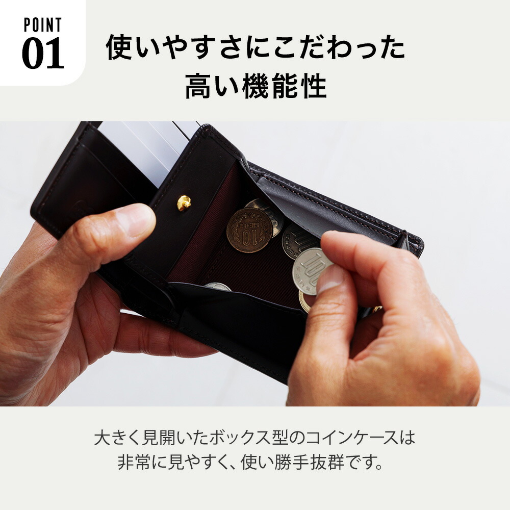 FLYING HORSE（フライングホース） 日本製 コードバンレザー 二つ折り