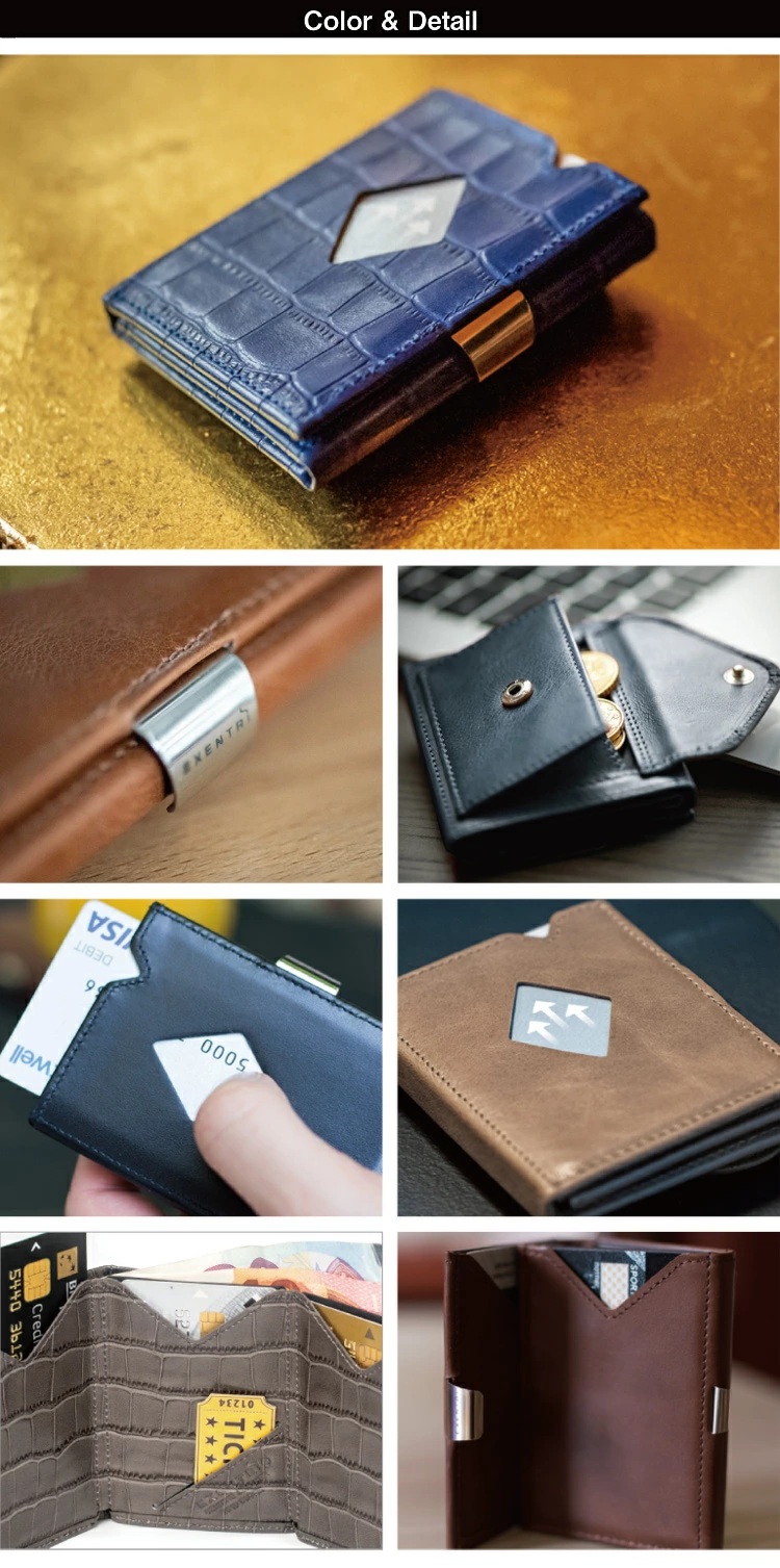 正規品) EXENTRI マルチウォレット 三つ折り 財布 スキミング防止