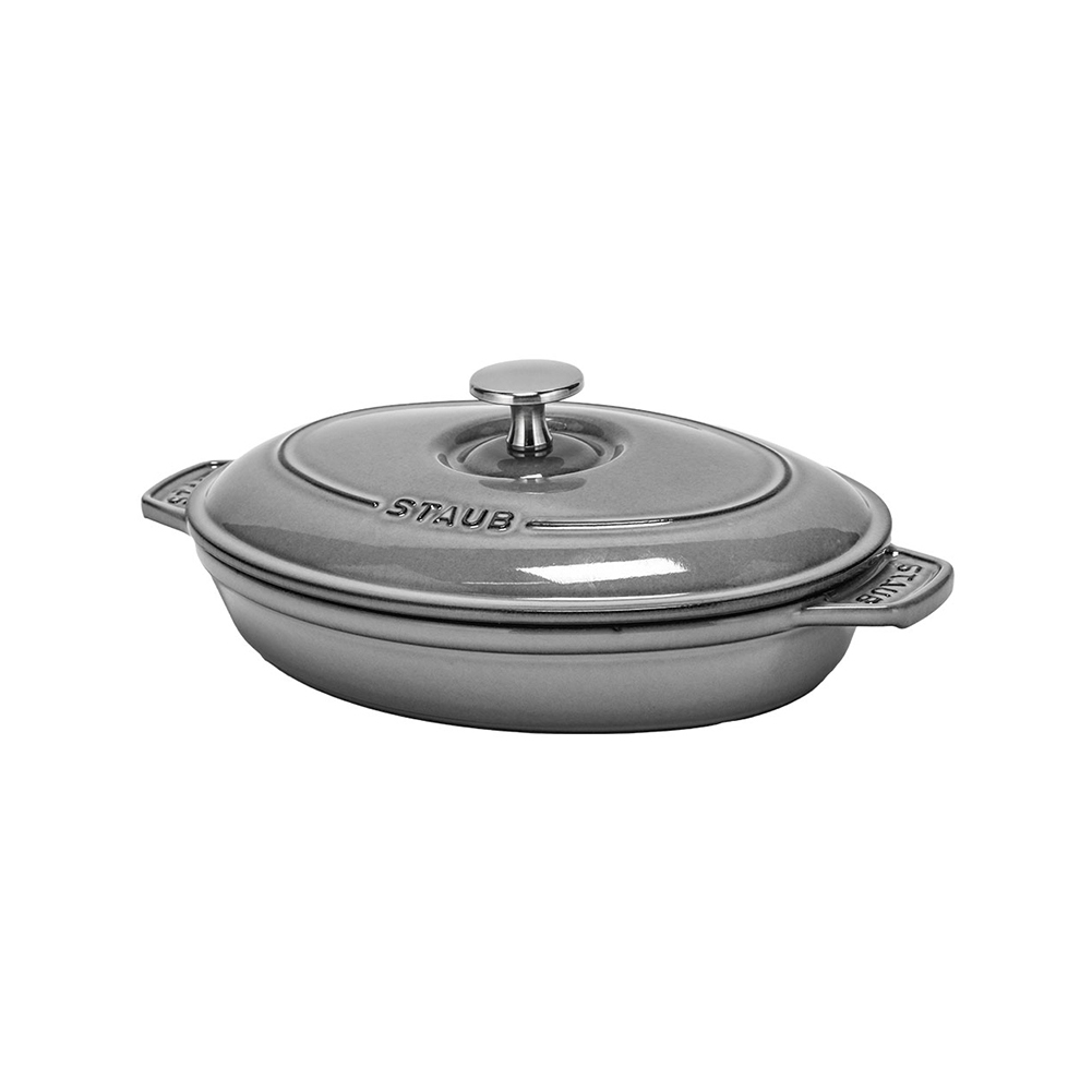 Staub（ストウブ） 【並行輸入品】 鍋 オーバル ホットプレート 23cm