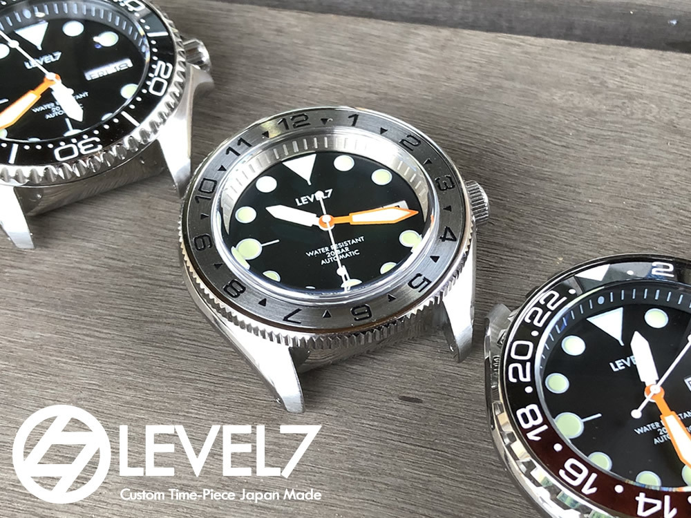 ラグ幅：24mm】無垢ステンレス 1連 ブラッシュシルバー/つや消し 無垢