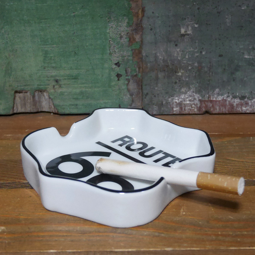 ルート66 卓上灰皿 ROUTE66 アッシュトレイ アメリカン雑貨