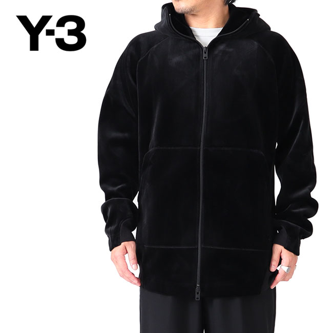 TIME SALE] Y-3 ワイスリー フランネルウール フード付きジャケット