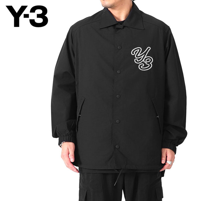 TIME SALE] Y-3 ワイスリー グラフィックロゴ アームレザー スタジャン
