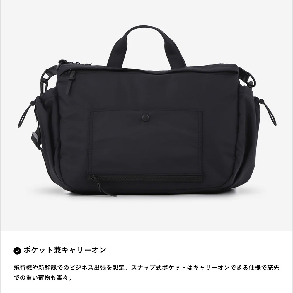 PORTLAND（ポートランド） [ スマホポーチ付き ] ダッフルバッグ