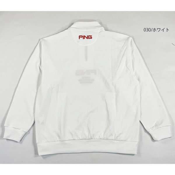 PING（ピン） セール ゴルフウェア ダンボールハーフジップカットソー