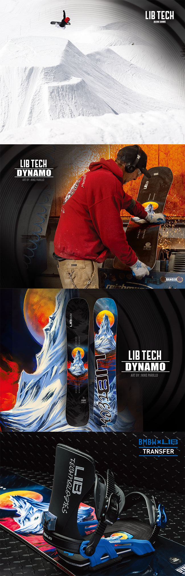 予約 リブテック LIBTECH DYNAMO 26-27 スノーボード メンズ