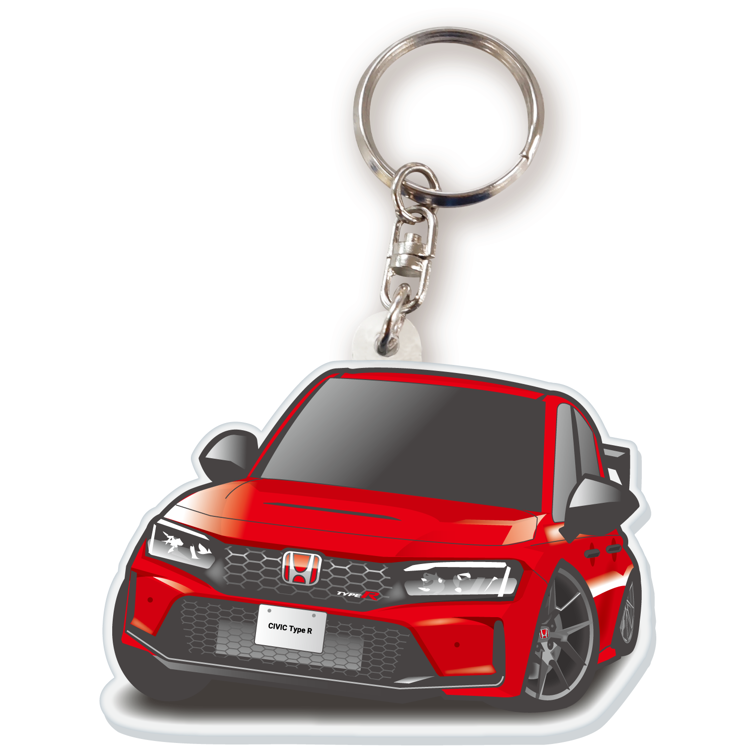 カーアクリルキーホルダー ホンダライセンス商品 CIVIC TypeR 6代目