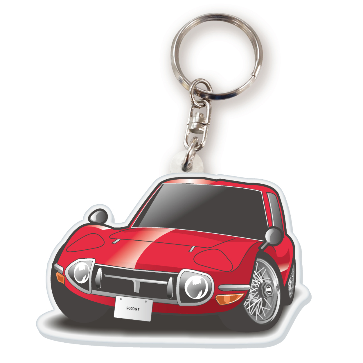 カーアクリルキーホルダー トヨタライセンス商品 2000GT ちびくる