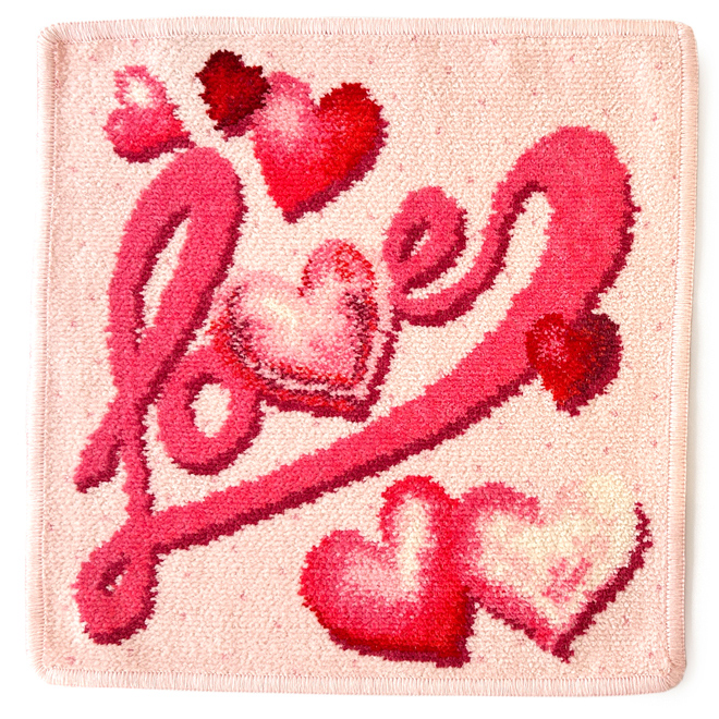 feiler（フェイラー） ハンカチ ハンドタオル IN LOVE イン・ラブ 2色