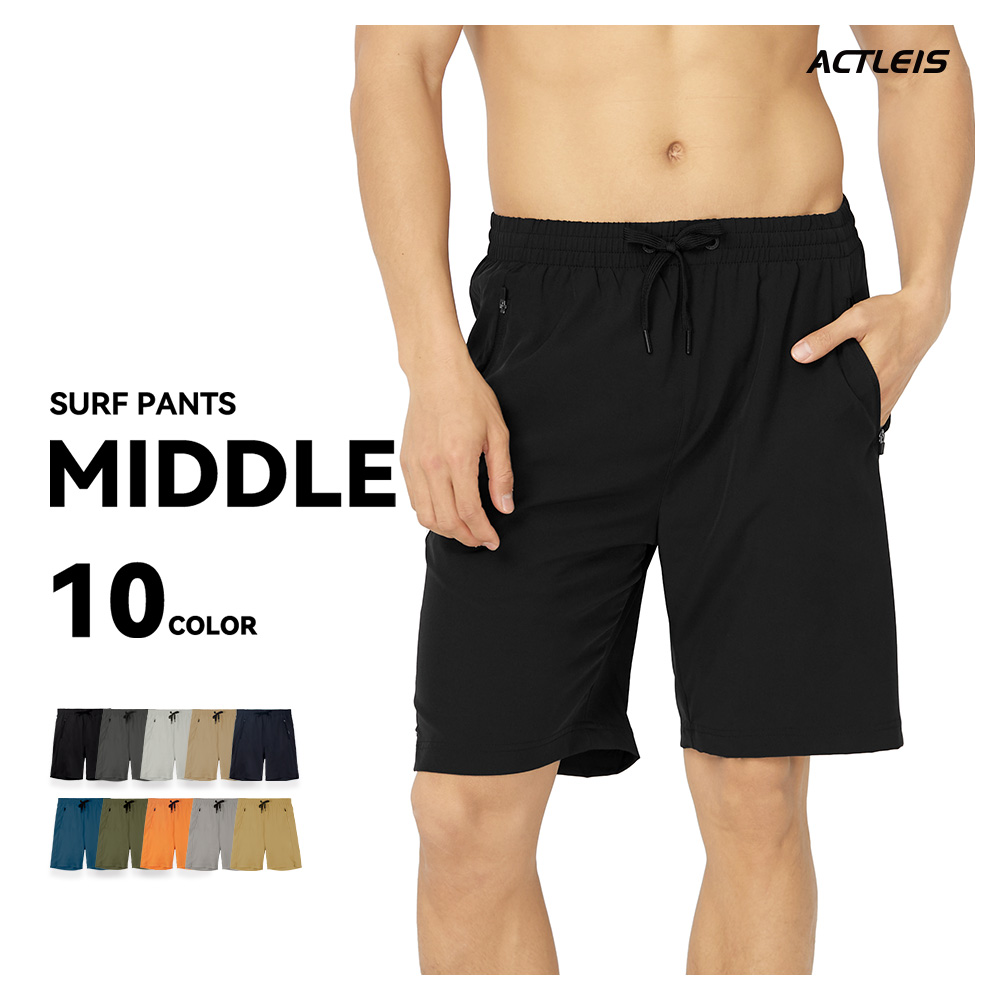 ACTLEIS（アクレイス） 水着 メンズ サーフパンツ 海パン サーフ