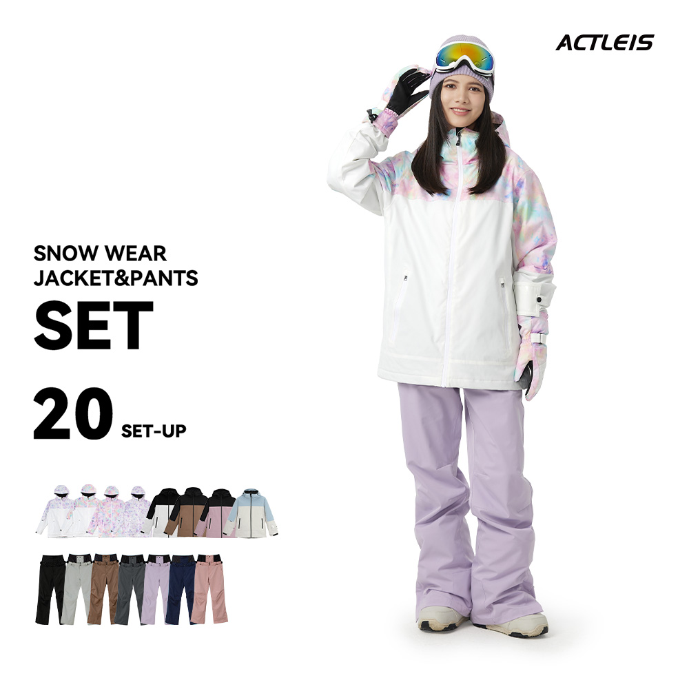 ACTLEIS（アクレイス） スキーウェア スノーボードウェア レディース