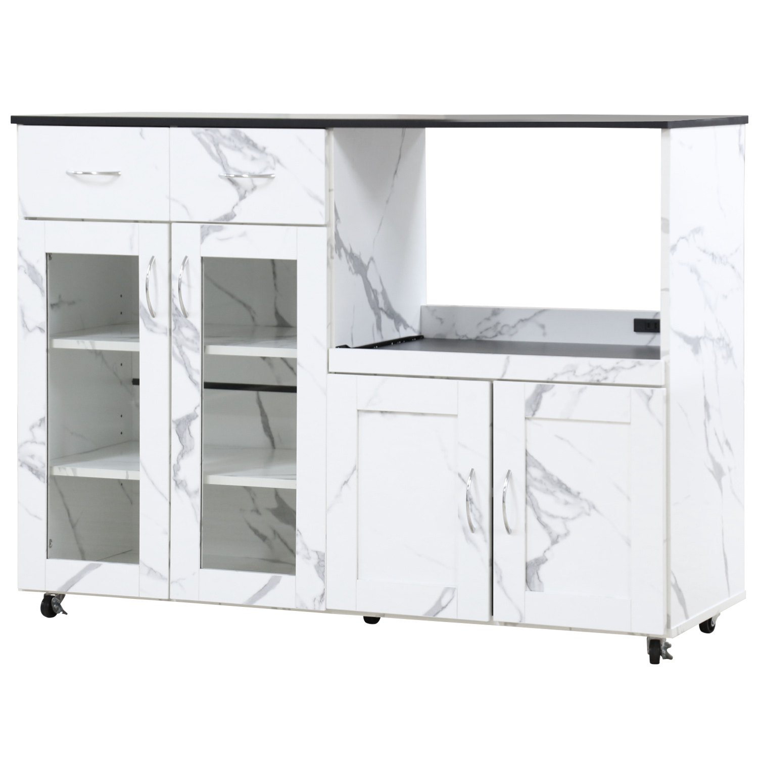 DORIS（ドリス） レンジ台 レンジラック キッチン 収納 幅120