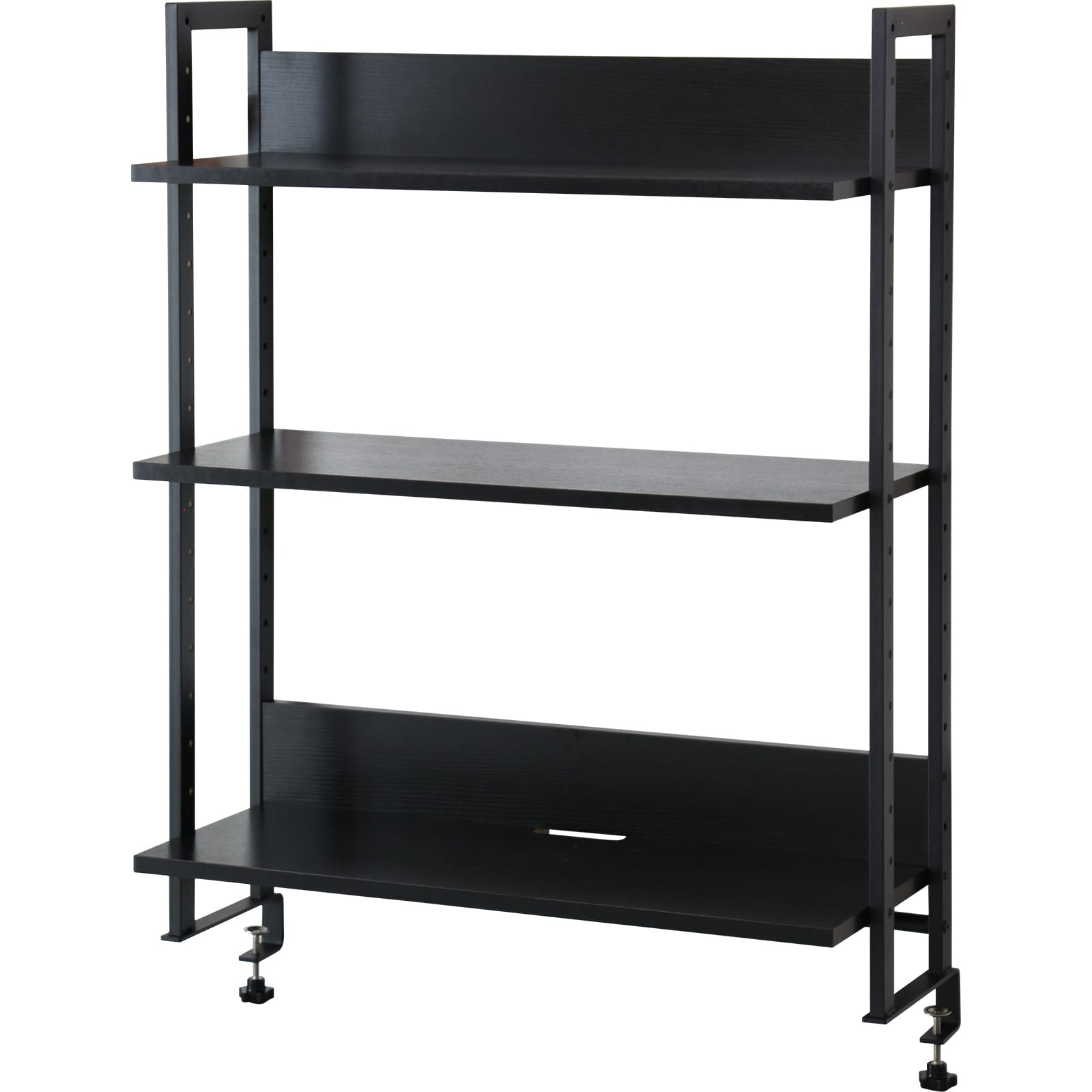 DORIS（ドリス） 机上ラック デスク上 モニター台 収納ラック 3段 木製