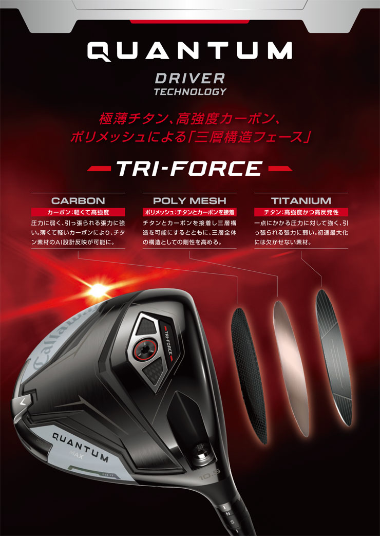 Callaway（キャロウェイ） 特注カスタムクラブ QUANTUM MAX ドライバー