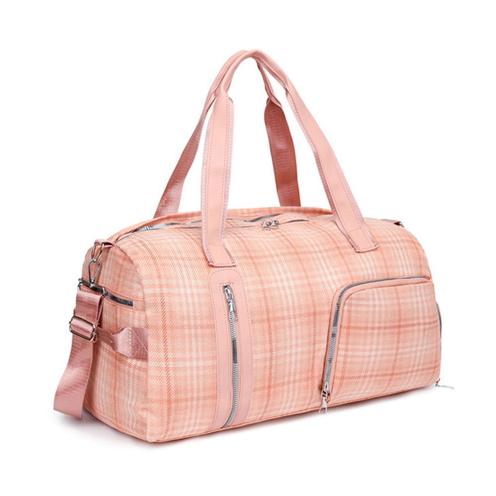 ボストンバッグ 旅行バッグ 大容量 レディース チェック柄 おしゃれ