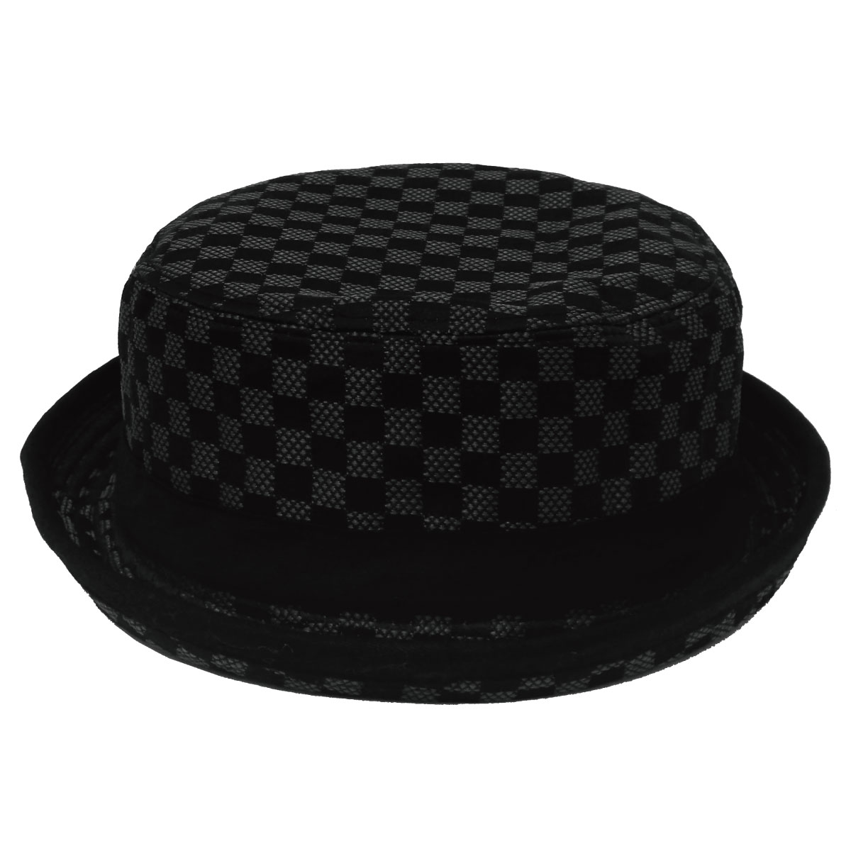 ポークパイハット 格子柄 メンズ 帽子 チェック柄 大きいサイズ 選べる