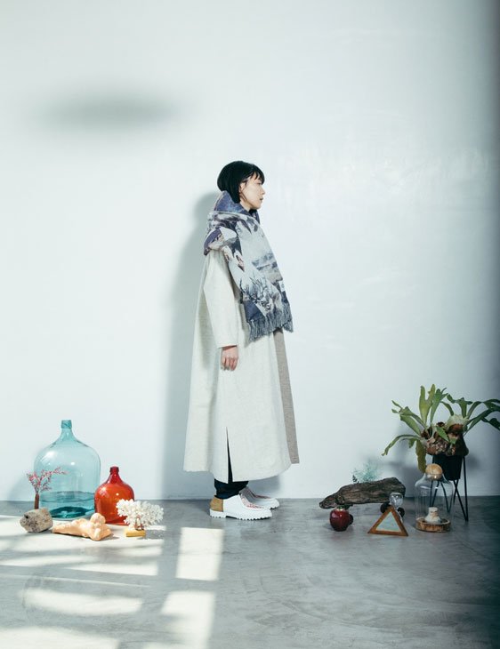 STOF (ストフ) | Flagments JQ stole (color A) ストール : 北欧雑貨と