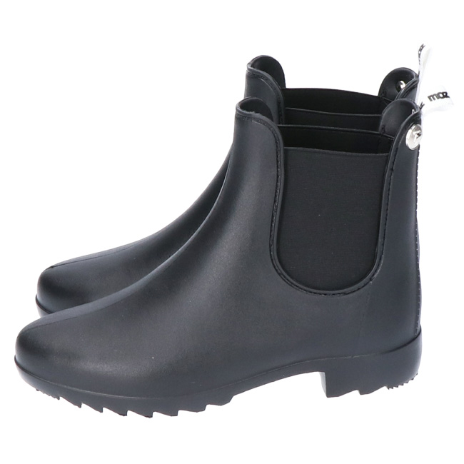 moz（モズ） レインブーツ レディース ショート おしゃれ 軽量 黒