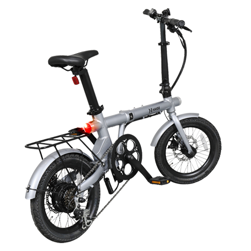 ハイガー 電動アシスト自転車 折り畳み 軽量 5段階アシスト HG-UT16ZB