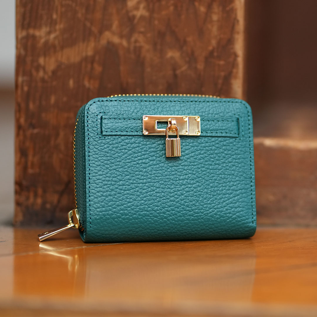 傳濱野 【傳濱野】ぴったり手のひらサイズの黄金比二つ折り財布Mietia