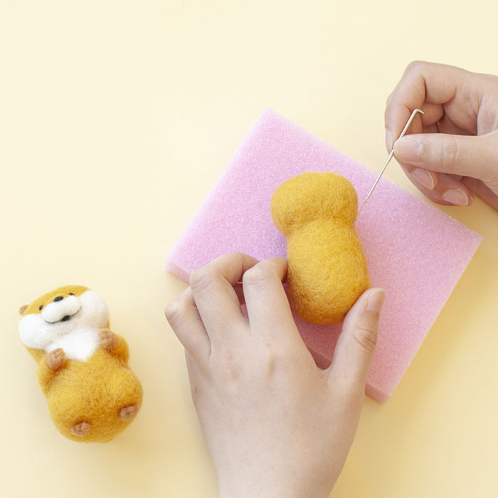 ハマナカ 羊毛フェルト キット ニードルフェルトでつくる 可愛い嘘の