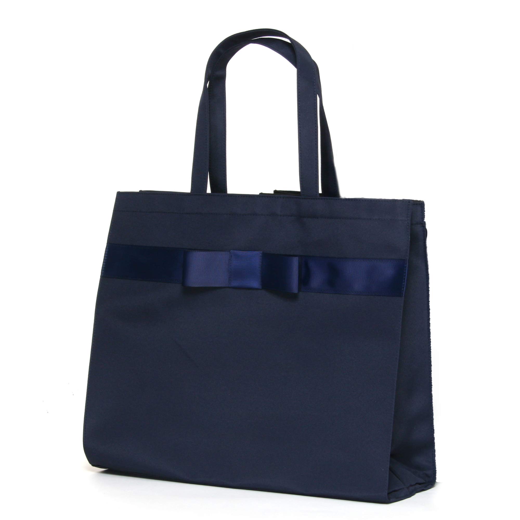 お受験 入園入学用 約30×36.5×10cm 日本製 横型 サブバッグ グログラン