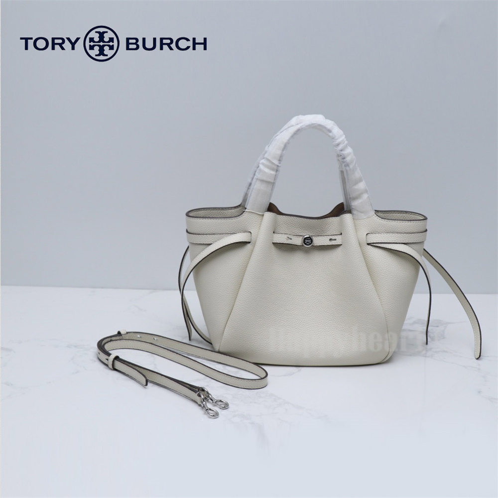 TORY BURCH（トリーバーチ） TORY BURCH ROMY PEBBLED SATCHEL
