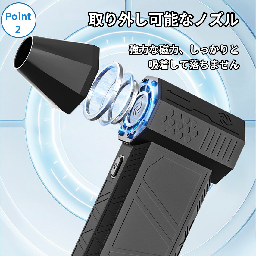 ブロワー X64 ミニジェットファン 掃除機 強力 強力ブロワー 暴力的な