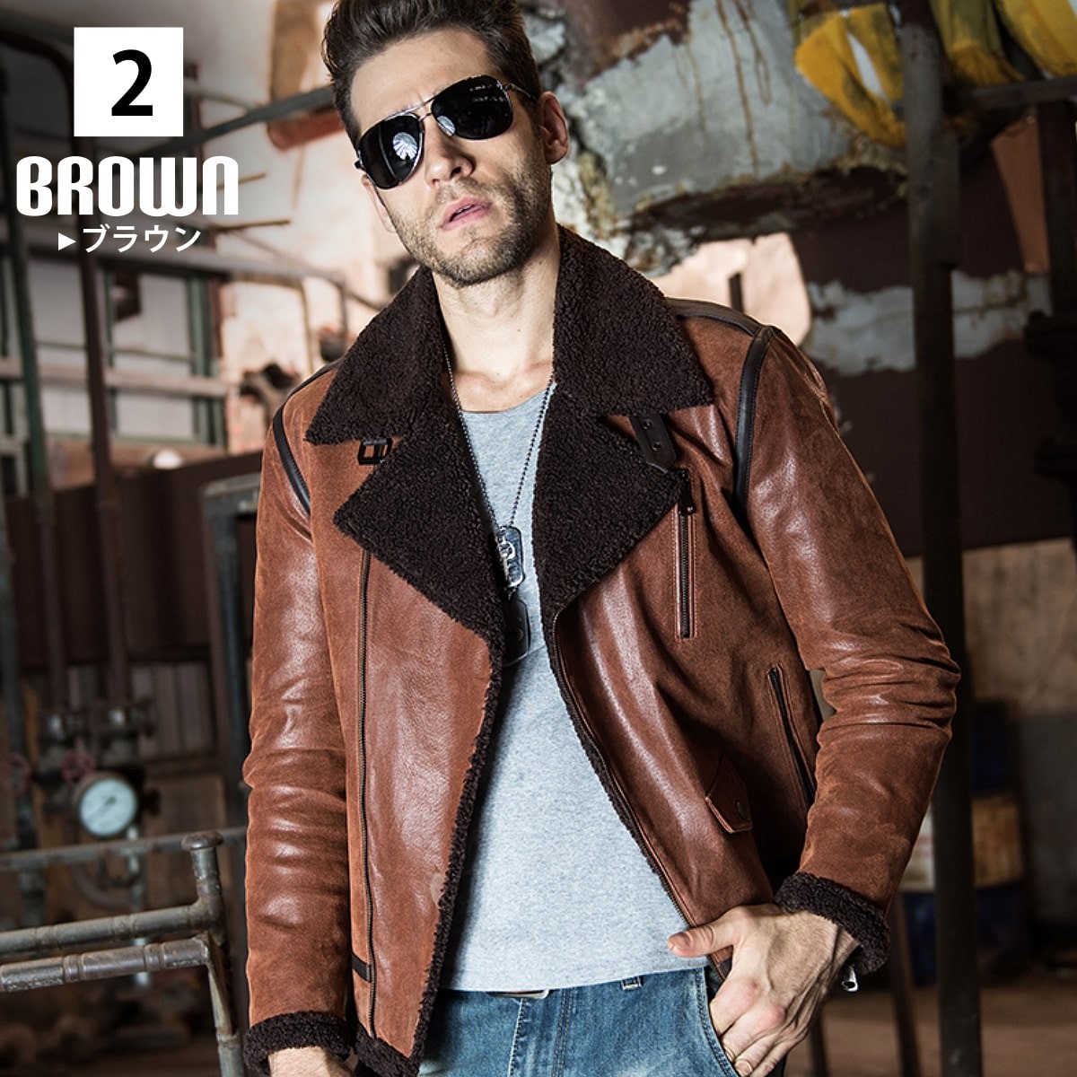 送料無料!】全2色 10サイズ メンズ ビンテージピッグスキン